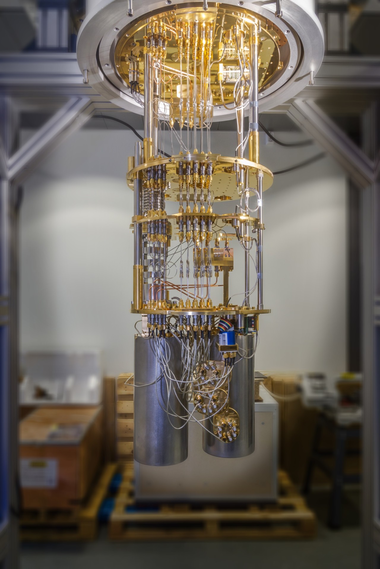 One of IQM´s quantum computers.