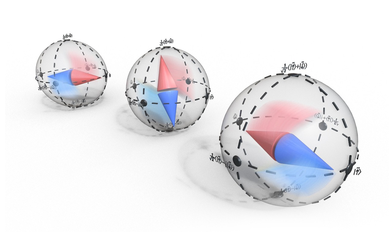 A research team has succeeded in creating an excitation in the magnetic order in a thin layer of hematite that can be moved through the layer in order to transmit information.